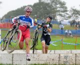 Caroline Mani leads Sally Annis © Natalia Boltukhova | Pedal Power Photography | 2011