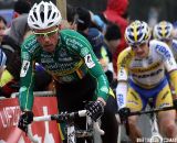 Sven Nys leads the chase behind Niels Albert - file photo Sven Nys leads the chase behind Niels Albert - file photo