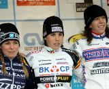 The final podium of the GVA: winner Sanne Cant, Daphny van den Brand and Helen Wyman.