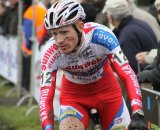 Klaas Vantornout races through Hoogerheide. © Bart Hazen