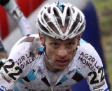 John Gadret keeps his head up in Hoogerheide. © Bart Hazen