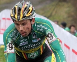 Sven Nys took a third place after revovering from illness. © Bart Hazen