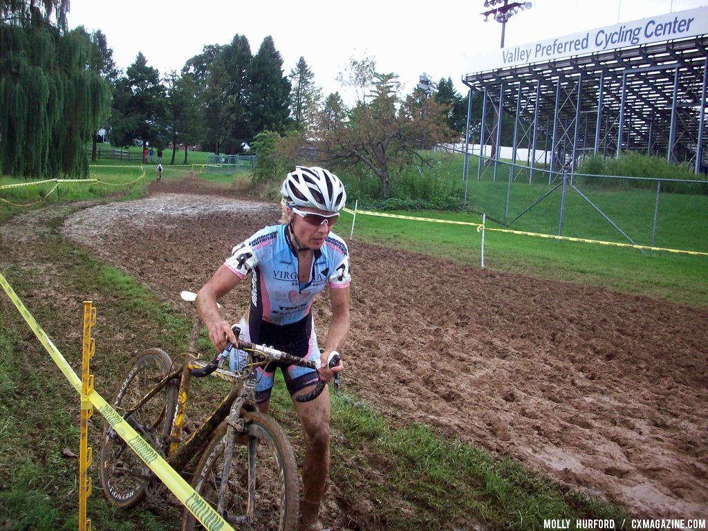 It was a slow run through the mud pit. © Cyclocross Magazine 