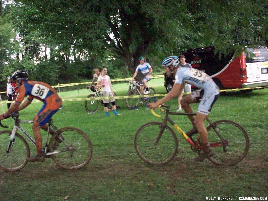 Donny Green and Fred Brown. © Cyclocross Magazine 