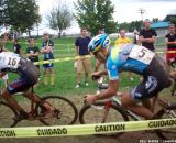 Adam Myerson in a corner. © Cyclocross Magazine 