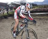 Mountain biker Yamamoto got the holeshot and stayed strong for third place. 2011 Nobeyama, Japan UCI Cyclocross Race. © Cyclocross Magazine