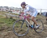 Toyooka riding away for the win. 2011 Nobeyama, Japan UCI Cyclocross Race. © Cyclocross Magazine