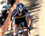 Sanne Cant on the hill © Renner Custom CX Team, Gregg Germer