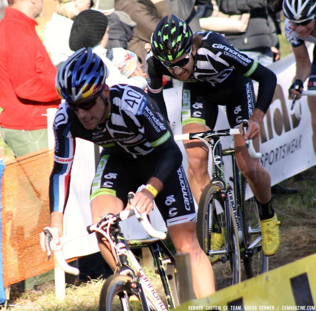 Johnson and Driscoll. © Renner Custom CX Team, Gregg Germer