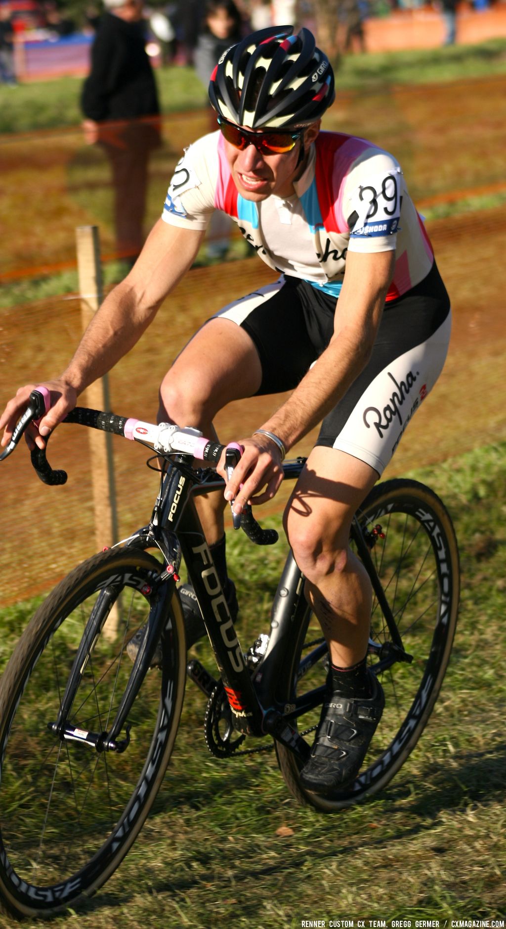 Powers rode among the heads of state to nab a top-10. © Renner Custom CX Team, Gregg Germer