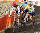 Kupfernagel leads chasing group with De Boer and Day © Bart Hazen