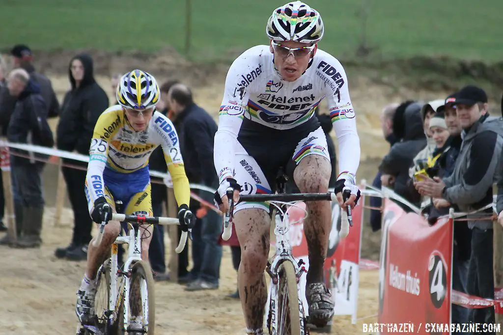 Zdenek Stybar and Kevin Pauwels