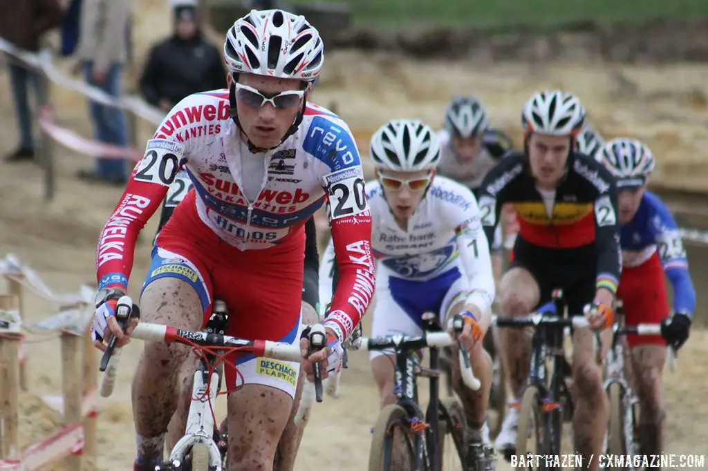 Yesterday\'s winner in the GVA race in Lille Jim Aernouts
