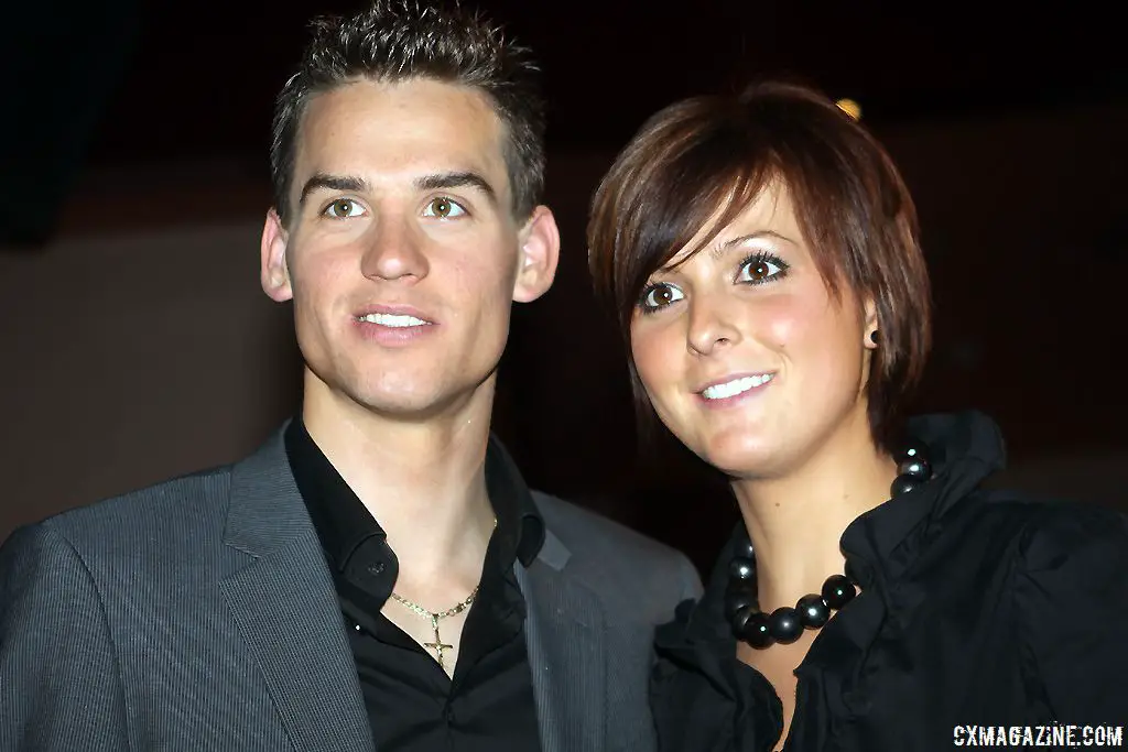 Zdenek Stybar and his girlfriend Ine Vanden Bergh