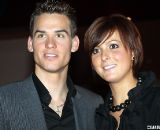 Zdenek Stybar and his girlfriend Ine Vanden Bergh