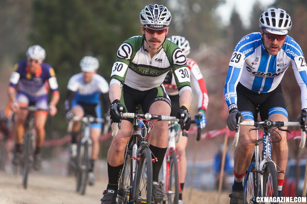 Mark McConnell and Carl Decker sport some nice facial hair choices. ©Pat Malach