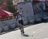 Washington's Logan Owen celebrates his win in the Junior 17-18 race. ©Pat Malach