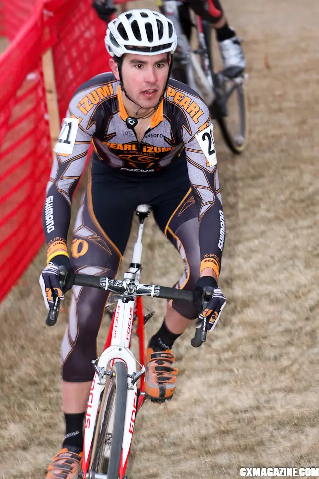Yannick Eckmann finished 11th Sunday and second overall in the U23 series. ©Pat Malach