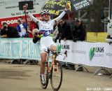 Marianne Vos takes the win in the first Cauberg cyclo-cross.