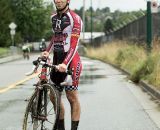Steve Fisher (Revel-Rad) took top spot at the 2011 Wedgewood  New Brighton Cyclocross race. © Joe Sales