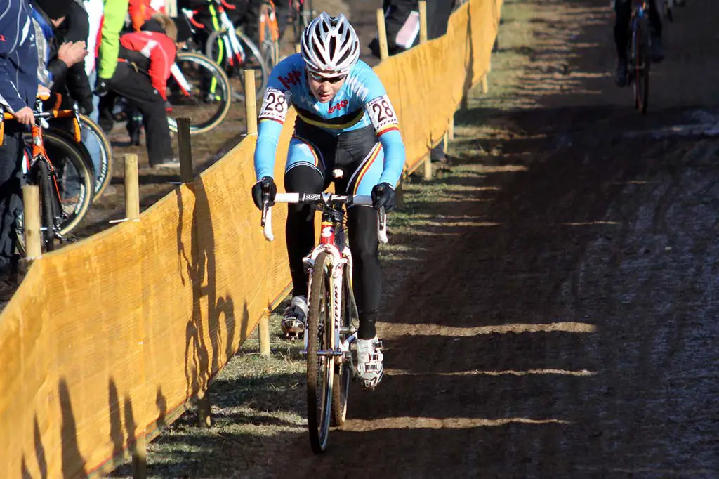 Sanne Cant is one of the youngest riders in the top 10. © Bart Hazen