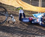 Clement Venturini crashed halfway through the race but it didn't stopped him ©Bart Hazen