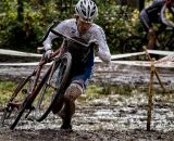 A bit of a muddy race for the racers at the British Columbia Championships. © Doug Brons