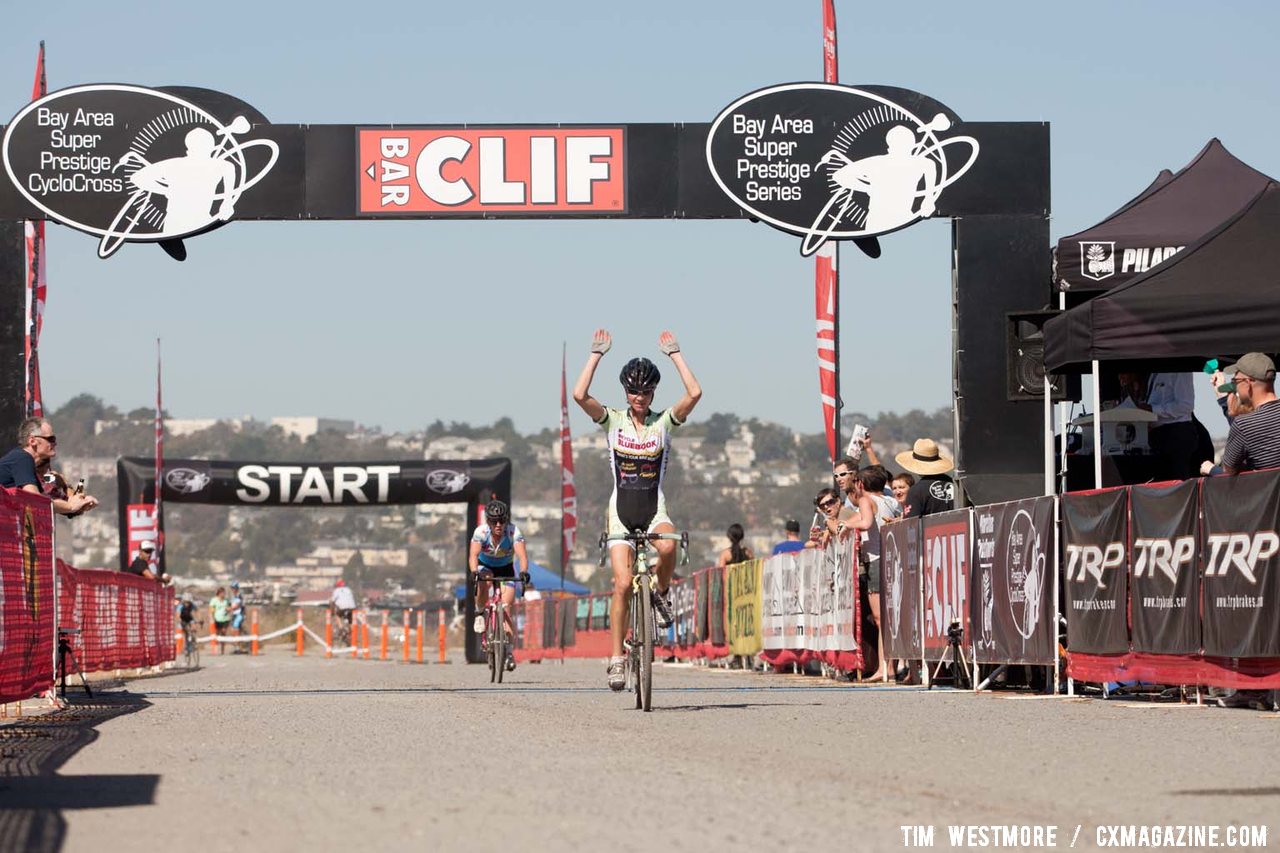 Ellen Sherrill Wins Women\'s Elite at Clif Bar BASP Cyclocross ©Tim Westmore