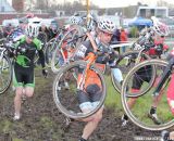 Jonathan Page in the pack after the start © Thomas van Bracht