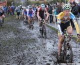 There was a lot of mud after a day of racing over the track at Centrumcross © Thomas van Bracht