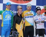 The podium 1. Rob Peeters, 2. Thijs van Amerongen, 3.Phillip Walsleben © Thomas van Bracht