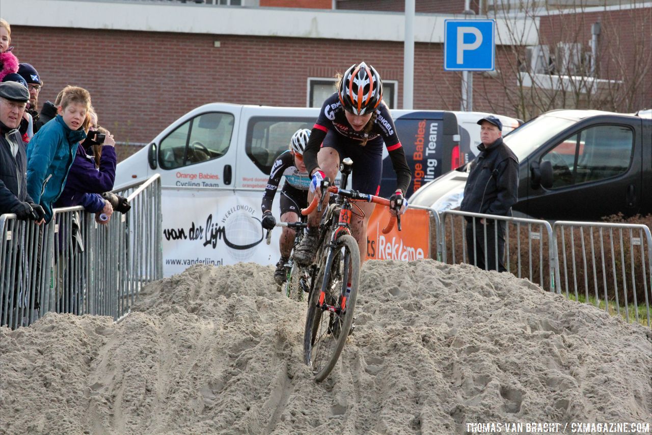 Very young (15yo) Dutch Rider Yara Kastelijn did really well and finished 4th © Thomas van Bracht