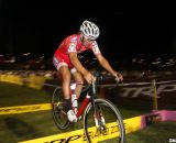 Cody Kaiser putting on a show for the crowd. CrossVegas 2012. ©Cyclocross Magazine