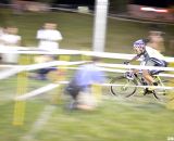 Tim Johnson chases Powers at CrossVegas 2012. ©Cyclocross Magazine