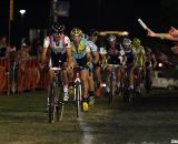 Jones leads the chase at CrossVegas 2012. ©Thomas van Bracht / Cyclocross Magazine