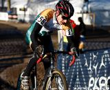 Eventual Division 1 Collegiate Men winner Kerry Werner on the attack. (Lees-McRae College)