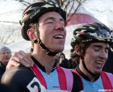 What a relief! Powers finally gets his stars and stripes jersey. © Cyclocross Magazine