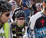 BrittLee Bowman focuses before the impending suffering. 2012 Cyclocross National Championships, Elite Women. © Cyclocross Magazine