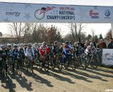 The final seconds before the start. 2012 Cyclocross National Championships, Elite Women. © Cyclocross Magazine