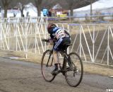 Scott Funston finished second on his flat bars in the Junior Men 10-12, 2012 Cyclocross National Championships. ©Cyclocross Magazine