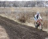 Vincent with a huge last lap lead. Junior Men 15-16, 2012 Cyclocross National Championships. © Cyclocross Magazine