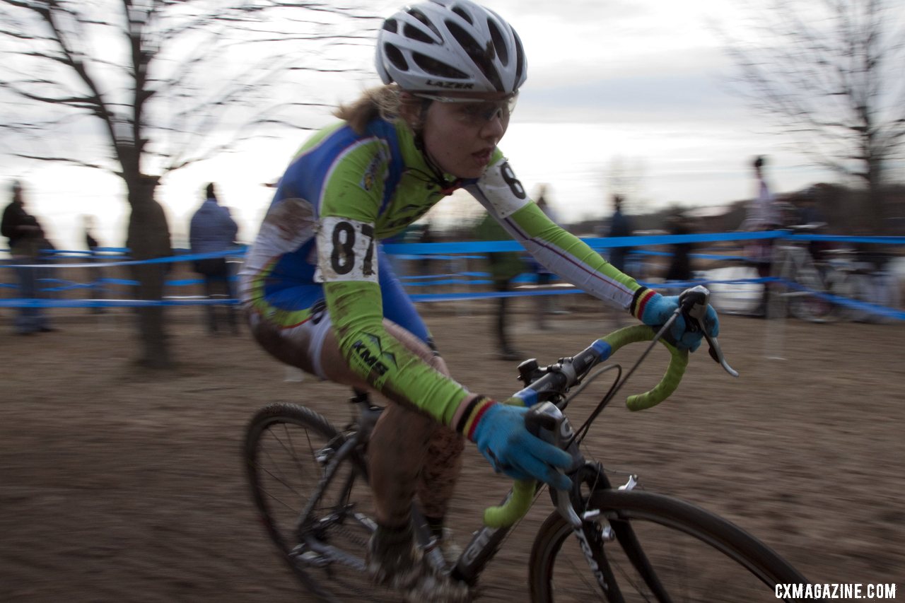 Erin Donohue - Junior Women, 2012 Cyclocross National Championships. © Cyclocross Magazine