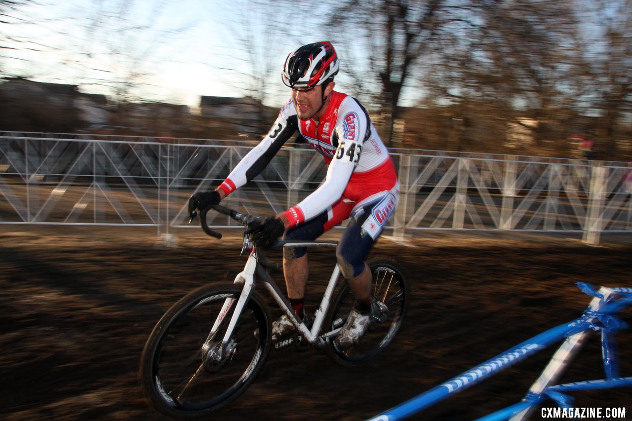 Justin Robinson Started at the Front But Had to Settle For Fifth Today©Cyclocross Magazine