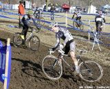 The ruts near the pits proved especially challenging during the Masters Men 40-44 race. ©Amy Dykema