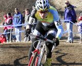 Myerson was satisfied with third in his first Masters race.  ©Amy Dykema