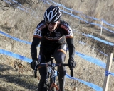 Webber chasing Dwight. 2012 Cyclocross National Championships, Masters Men 40-44. ©Amy Dykema