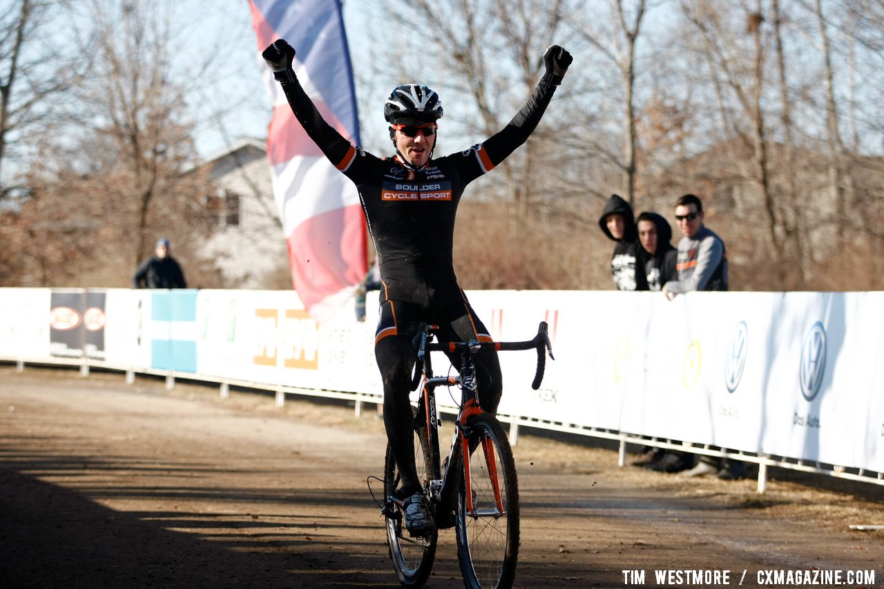 Brandon Dwight (Boulder Cycle Sport) becomes Master Men 40-44 National Cyclocross Champion