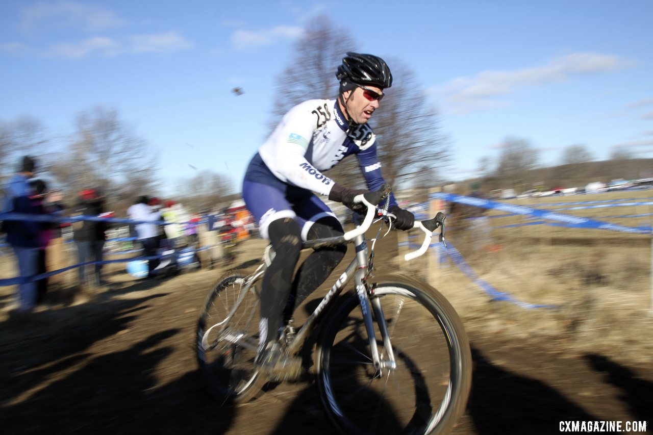 Moot\'s Michael Robon finished 10th. 2012 Cyclocross National Championships, Masters Men 40-44. © Cyclocross Magazine