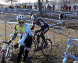 Adam Myerson led the Webber and Dwight tandem. 2012 Cyclocross National Championships, Masters Men 40-44. © Cyclocross Magazine