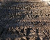 The 9 a.m. race course was filled with frozen ruts that caused lots of crashes. © Cyclocross Magazine
